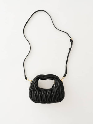 True Religion Mini Hs Handbag Jet Black