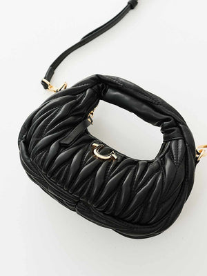 True Religion Mini Hs Handbag Jet Black