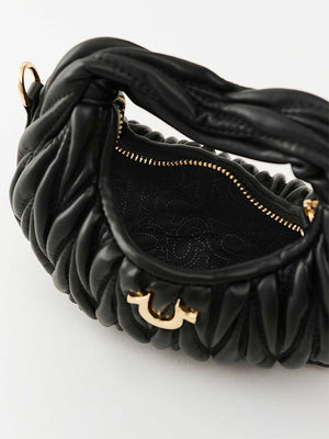 True Religion Mini Hs Handbag Jet Black