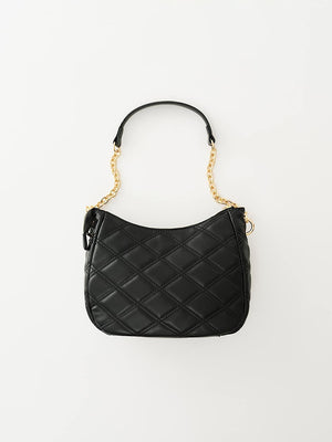 True Religion Quilted Handbag Jet Black