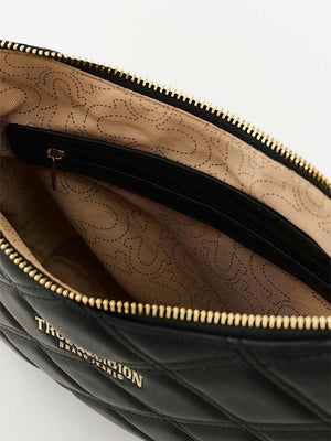 True Religion Quilted Handbag Jet Black