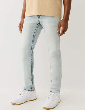 True Religion Matt Super T No Flap 32In Light Clearwater Wash