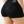 True Religion Jennie Mr Curvy Rolled Short 2Sb Black Rinse