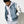 True Religion Jacket Denim Print Retro Varsity Jkt Denim / Winter Wht
