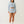 True Religion Wash Raw Edge Big T Mini Skirt Pacific Coast