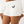 True Religion Shorts Embroidered Winter White