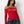 True Religion Crew Off The Shoulder Rib Top Apple Red