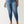 True Religion Becca Jeans Mid Rise Flap Bootcut Blue