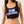 True Religion Rib Raw Hem Tank Jet Black