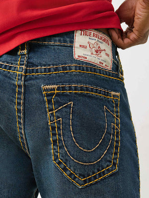True Religion Rocco Super T No Flap 32In Dark Wash