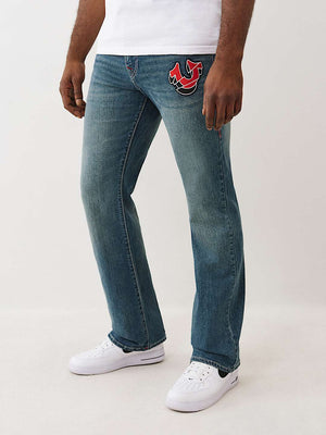 True Religion Denim Billy Sn Flap Cut Light Autumn Walk Wash