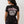 True Religion T-Shirt Sporty Crystal V Neck Jet Black