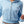 True Religion Hoodie Tr Shrunken Zip Cerulean Blue